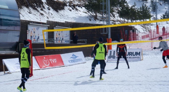 7 ülke Erzurum'da yarışıyor