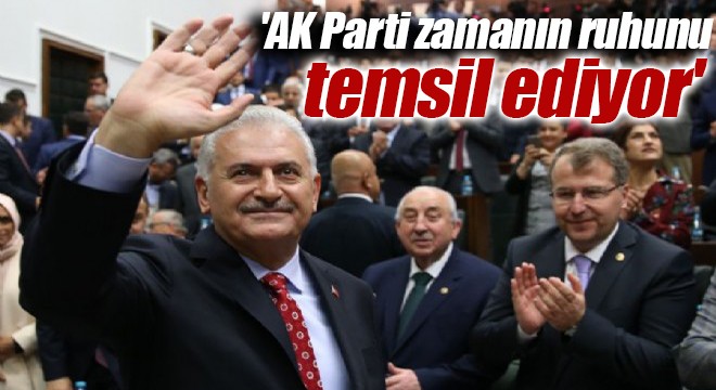 'AK Parti zamanın ruhunu temsil ediyor'
