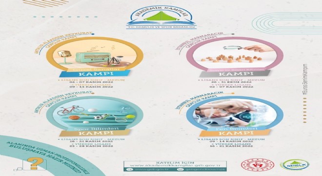 'Akademik kamplar' gençlerle buluşuyor