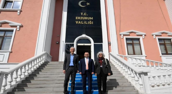 Almanya Federal Cumhuriyeti Büyükelçiliği elçisi Erzurum'da