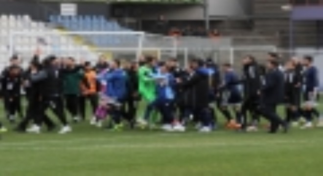 Keçiörengücü - Erzurumspor maçında kavga