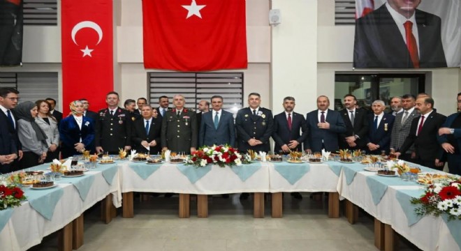 Baruş Polis Haftası resepsiyonuna katıldı