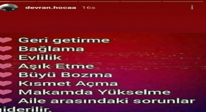 'Büyü var' dedi, dolandırdı