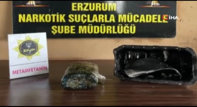 Erzurum'da 3 kilo uyuşturucu ele geçirildi: 2 tutuklama