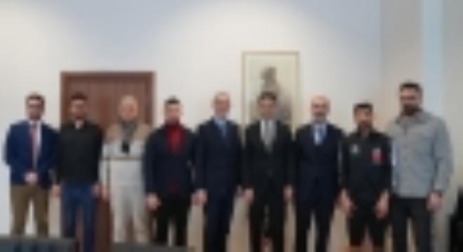 European University Sports Association Genel Sekreteri ETÜ'yü ziyaret etti