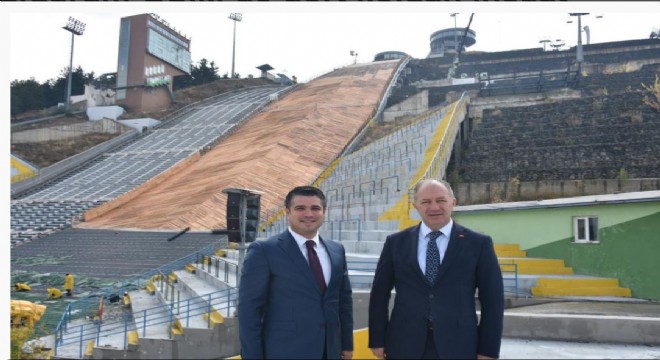GSİM'de  inşaat çalışması