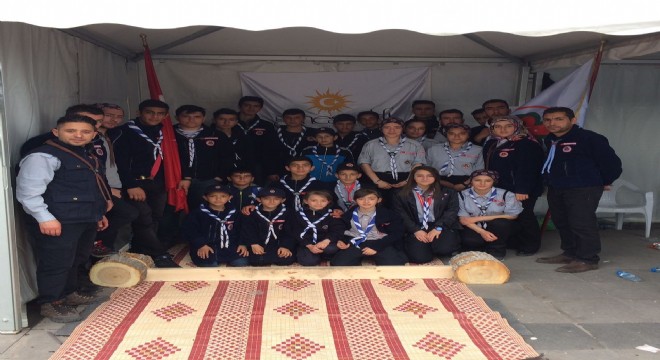 İzciler 19 Mayıs etkinliklerine renk kattı