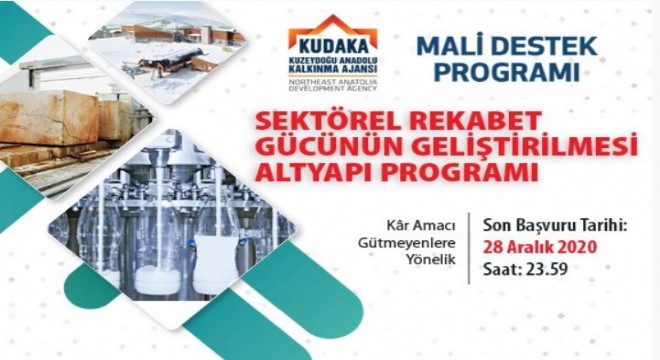KUDAKA'dan Sektörel Altyapı Programı