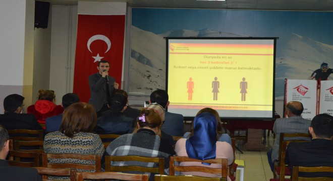 'Kadına şiddet insan hakkı ihlalidir'