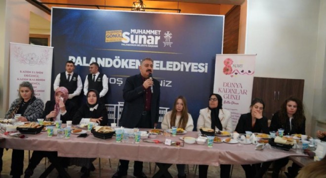 Sunar'dan, 'Kadına değer' iftar yemeği