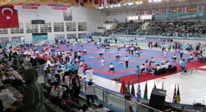 10 ülkeden bin sporcu Erzurum'da