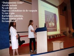 Sigaraya müzikli protesto