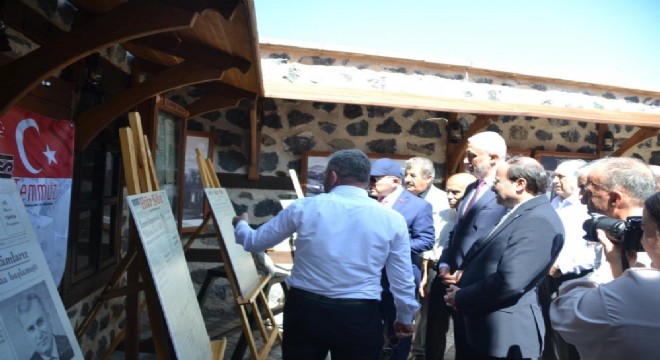 105'inci yıla özel yerel gazete sergisi açıldı