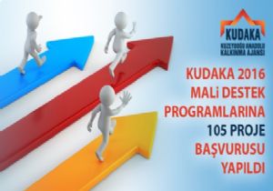 105 proje değerlendirme safhasında