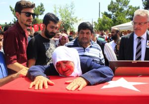 Şehit Polis Mertcan dualarla uğurlandı
