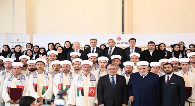 111 öğrenci hafızlık icazeti aldı