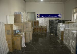 114 bin paket kaçak sigara ele geçirildi