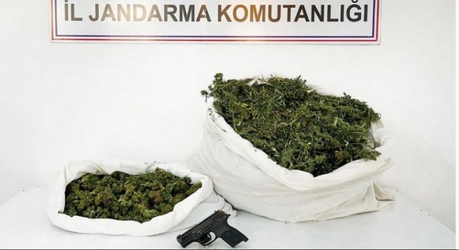 12 kilo esrar ele geçirildi: 1 gözaltı