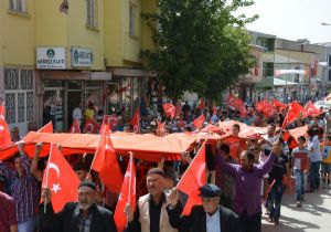 Aşkale teröre karşı tek yürek