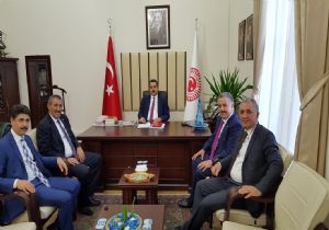 Bölge Milletvekilleri Çelik'i ziyaret etti