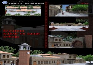 Erzurum, Bilim ve Sanat Sokağı'na kavuşuyor