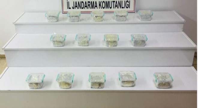 15 kilo 811 gram uyuşturucu ele geçirildi