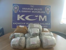 15 kilo esrar yakalandı