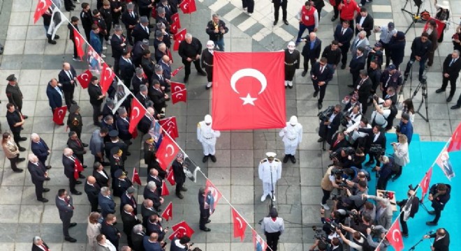 19 Mayıs Bayrak Devir Teslim Töreni