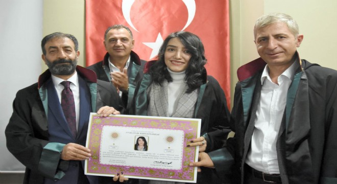 19 avukat törenle ruhsatname aldı