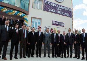 ATAÜNİ'de 2 Özel Vakıf okulu törenle açıldı