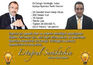 Aziziye'ye eğitim yatırımı