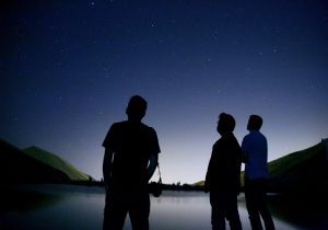 Palandöken'de eşsiz gök manzarası