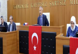 EBB Meclisi'nden şükran bildirisi
