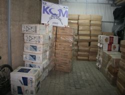 20 bin paket sigara yakalandı