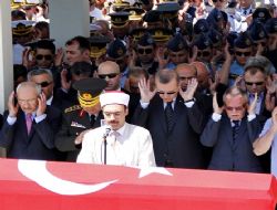 Başkent şehidi uğurladı 