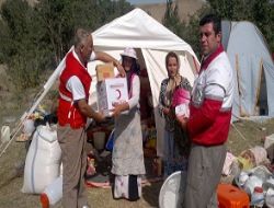Türk Kızılayı'ndan Tebriz'e destek
