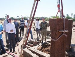 Selçuklu mezarlığında restorasyon