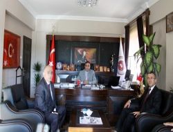 Bingül'e tebrik ziyareti