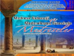 'Medrese' Sempozyumu' başlıyor