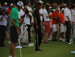 Ünlü golfçülerden ders aldılar
