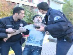 Hentbol maçında çirkin görüntü