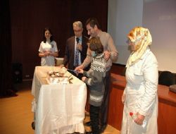 Doğum gününde yaşam buldu