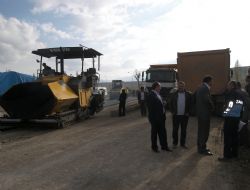 Narman'da asfalt atağı 