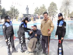 TDP'den engellilere destek