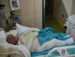 Tüp değiştirirken canından oluyordu