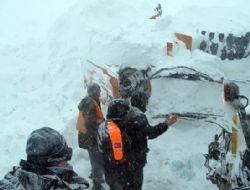 Çirişli'de çığ faciası