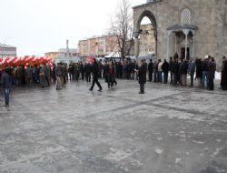 Erzurum gülle bezendi