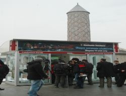 Klimalı durak hizmete girdi