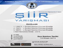 Genç dadaşlardan şiir yarışması