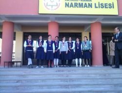 Narman Lisesinden kickboks başarısı